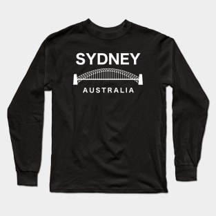 Sydney Harbour Bridge Australia Long Sleeve T-Shirt